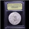 Image 2 : 2011-s Medal Of Honor Modern Commem Dollar $1 Graded ms70, Perfection By USCG