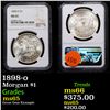 Image 1 : NGC 1898-o Morgan Dollar $1 Graded ms65 by NGC