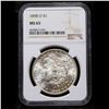 Image 2 : NGC 1898-o Morgan Dollar $1 Graded ms65 by NGC