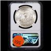 Image 3 : NGC 1898-o Morgan Dollar $1 Graded ms65 by NGC