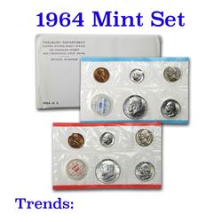 1964 Mint Set and includes 10 coins