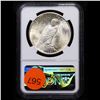 Image 3 : NGC 1925-p Peace Dollar $1 Graded ms65 by NGC