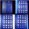 Image 1 : Virtually Complete 1938-1961 Jefferson Nickel Book 63 coins