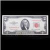 Image 2 : 50x $2 Circulated Red Seal United States Note Various Dates