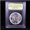 Image 2 : 1983-p Olympics Modern Commem Dollar $1 Graded ms70, Perfection By USCG