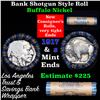 Image 1 : Buffalo Nickel Shotgun Roll in Old Bank Style 'Los Angeles Trust And SavingsBank'  Wrapper 1917 & s 