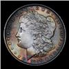 Image 2 : 1890-p Rainbow Toned Morgan Dollar $1 Grades Choice Unc
