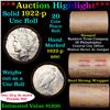 Image 1 : ***Auction Highlight*** 1922-p Uncirculated Peace Dollar Shotgun Roll (fc)
