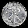 Image 2 : ***Auction Highlight*** 1934-d Mint Error Walking Liberty Half Dollar 50c Graded Choice Unc By USCG 