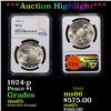 Image 1 : ***Auction Highlight*** NGC 1924-p Peace Dollar $1 Graded ms65 by NGC (fc)