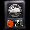Image 3 : Proof 1990-p Eisenhower Modern Commem Dollar $1 Graded GEM++ Proof Deep Cameo By USCG