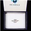 Image 2 : Decadance Sterling Silver 3mm Tricolor Round Stack Ring. Ring Size 6