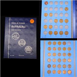 Partial 1909-1965 Lincoln Date Set Book