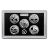 Image 2 : 2018 United States America The Beautiful Silver Proof Quarters set 5 coins