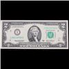 Image 2 : 2003a $2 Green Seal Federal Reseve Note (Minneapolis, MN) Grades Gem++ CU