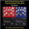 Image 1 : 2012 United States Mint Set 28 Coins