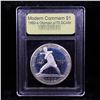 Image 2 : Proof 1992-S Olympic Modern Commem Dollar $1 Graded GEM++ Proof Deep Cameo By USCG