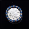 Image 2 : Buffalo Nickel Shotgun Roll in Old Bank Style 'Los Angeles Trust And Savings Bank' Wrapper 1917 & d 