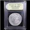 Image 4 : ***Auction Highlight*** 1884-s Vam 4B R5 Morgan Dollar 1 Graded Choice AU By USCG (fc)