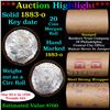 Image 1 : ***Auction Highlight*** Full solid date 1883-o Morgan silver dollar roll, 20 coins (fc)