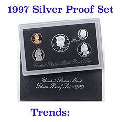 1997 United States Mint Silver Proof Set