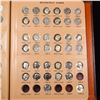 Image 5 : Complete Roosevelt Dime Book 1946-1990 126 coins