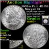 Image 1 : ***Auction Highlight*** 1902-o Vam 4B R6 Morgan Dollar 1 Graded GEM+ Unc By USCG (fc)