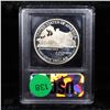 Image 3 : Proof 1990-P Eisenhower Modern Commem Dollar $1 Graded GEM++ Proof Deep Cameo By USCG
