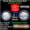 Image 1 : Buffalo Nickel Shotgun Roll in Old Bank Style 'Los Angeles Trust And Savings Bank' Wrapper 1918 & s 