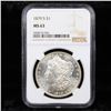 Image 2 : NGC 1879-s Morgan Dollar $1 Graded ms63 By NGC