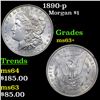 Image 1 : 1890-p Morgan Dollar 1 Grades Select+ Unc