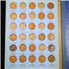 Image 3 : Partial Lincoln Cent Book 1909-1940 71 coins