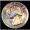 Image 2 : Proof 1962 Washington Quarter 25c Grades GEM Proof Cameo