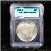 Image 2 : 1922-d Peace Dollar $1 Graded ms60 Details By ICG