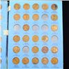 Image 4 : Partial Lincoln Cent Book 1909-1930 42 coins