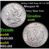 Image 1 : 1878-p 7/8tf Vam 37 7/4 TF Morgan Dollar $1 Grades Choice AU/BU Slider