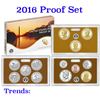Image 1 : 2016 United States Mint Proof Set - 18 pc set