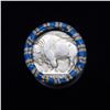 Image 3 : Buffalo Nickel Shotgun Roll in Old Bank Style 'Los Angeles Trust And Savings Bank' Wrapper 1915 & d 