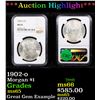 Image 1 : ***Auction Highlight*** NGC 1902-o Morgan Dollar $1 Graded ms65 By NGC (fc)