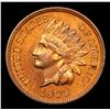 Image 2 : 1908 Indian Cent 1c Grades Choice AU/BU Slider+