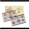 Image 2 : Group of 10 United States Mint Uncurculated Coin Sets In Original Government Packaging 1990-1999 128