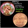 Image 1 : 1964-p Lincoln Cent 1c Grades Choice Unc RD