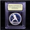 Image 2 : Proof 1992-S Olympic Modern Commem Dollar $1 Graded GEM++ Proof Deep Cameo By USCG