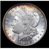 Image 2 : ***Auction Highlight*** 1878-p 8tf Colorfully Toned vam 12 I3 R4 Morgan Dollar $1 Grades Choice Unc 