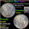 Image 1 : 1883-o Morgan Dollar $1 Grades GEM+ Unc
