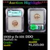 Image 1 : 1930-p Buffalo Nickel 5c Graded ms66 By ICG