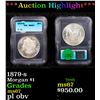 Image 1 : ***Auction Highlight*** 1879-s Morgan Dollar $1 Graded ms67 By ICG (fc)