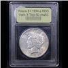Image 4 : ***Auction Highlight*** 1934-s DDO Vam 3 Top 50 Peace Dollar 1 Graded Select Unc By USCG (fc)