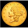 Image 2 : ***Auction Highlight*** 1855-p Type 1 Gold Liberty Double Eagle $20 Graded Unc Details By USCG (fc)