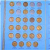 Image 5 : Partial Lincoln Cent Book 1909-1940 65 coins